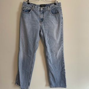 Express Wide Leg Jeans Light Wash